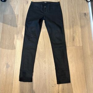 Hudson Jeans Women's Classic Black Skinny Jeans